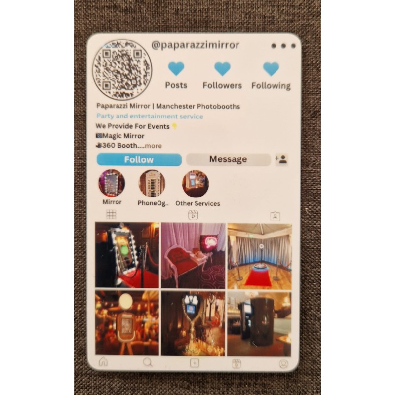 Instagram Card Instagram Card
